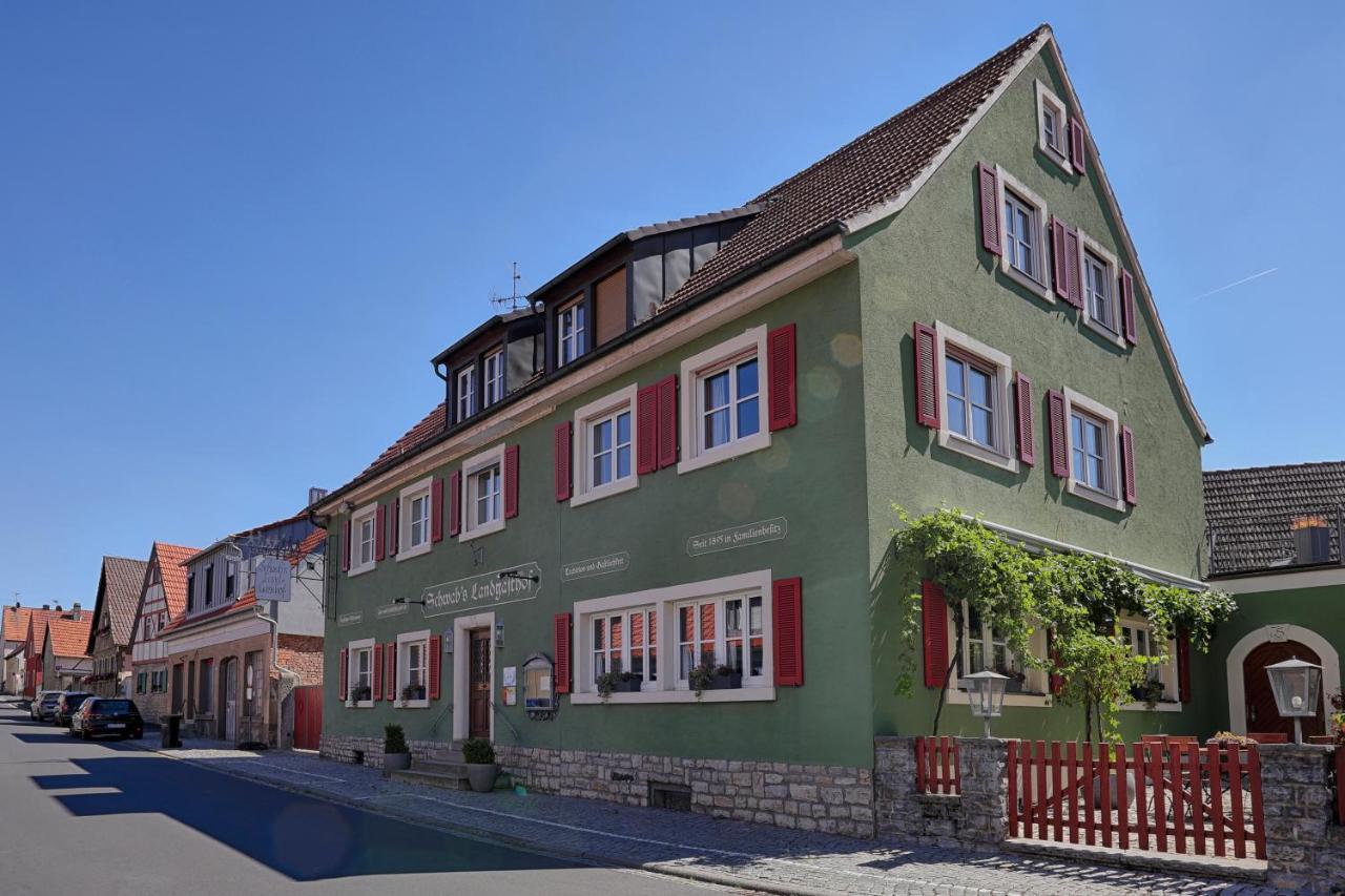 Landhotel Schwab - By Homekeepers Schwarzach am Main Exterior photo