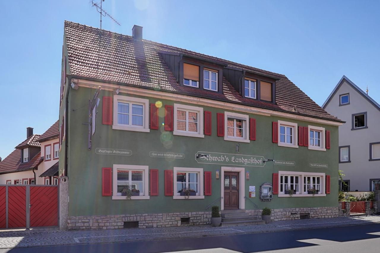 Landhotel Schwab - By Homekeepers Schwarzach am Main Exterior photo
